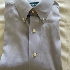 Ralph Lauren Lavender Men’s Button-down Oxford long-sleeve Shirt